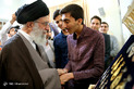 دیدار جمعی از بسیجیان مدال آور المپیادهای علمی با رهبر معظم انقلاب