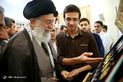 دیدار جمعی از بسیجیان مدال آور المپیادهای علمی با رهبر معظم انقلاب