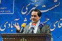 نشست خبری حسین نوش آبادی سخنگوی وزارت فرهنگ و ارشاد اسلامی