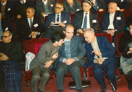 کنفرانس زبان فارسی، عبدالحسین زرین کوب، علی اشرف صادقی، احمد تقضلی، کمال عینی ، محمد جان شکوری
