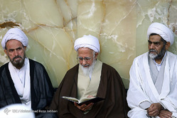 مراسم ختم مرحوم آیت‌الله ابوالقاسم خزعلی - قم‎‎
