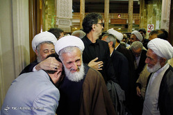 مراسم ختم همسر شهید آیت الله شاه آبادی
