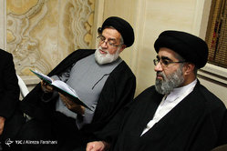 مراسم ختم همسر شهید آیت الله شاه آبادی
