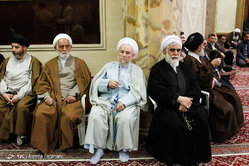 مراسم ختم همسر شهید آیت الله شاه آبادی

