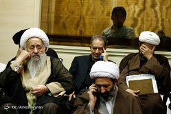 مراسم ختم همسر شهید آیت الله شاه آبادی
