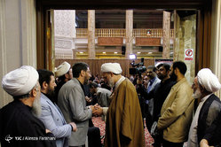 مراسم ختم همسر شهید آیت الله شاه آبادی
