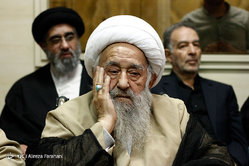مراسم ختم همسر شهید آیت الله شاه آبادی
