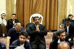 مراسم ختم همسر شهید آیت الله شاه آبادی
