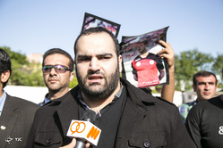 تشییع پیکر مهرداد اولادی در قائمشهر