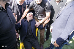تشییع پیکر مهرداد اولادی در قائمشهر