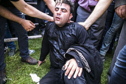 تشییع پیکر مهرداد اولادی در قائمشهر