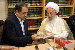 دیدار وزیر بهداشت با مراجع عظام - قم