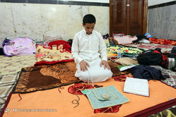 مراسم اعتکاف در مسجد گوهرشاد حرم امام رضا(ع)
