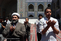 مراسم اعتکاف در مسجد گوهرشاد حرم امام رضا(ع)
