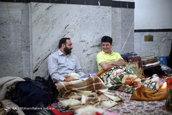 مراسم اعتکاف در مسجد گوهرشاد حرم امام رضا(ع)