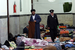 مراسم اعتکاف در مسجد گوهرشاد حرم امام رضا(ع)