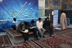 مراسم اعتکاف در مسجد گوهرشاد حرم امام رضا(ع)