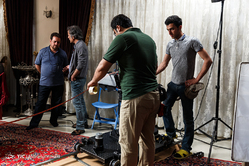 بازدید خبرنگاران از پشت صحنه سریال پریا