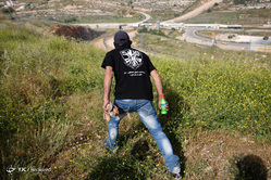 درگیری معترضان فلسطینی با اشغالگران صهیونیستی
