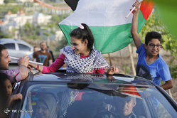 آزادکردن دختر 12 ساله فلسطینی از بند زندان‌های رژیم صهیونیستی در کرانه باختری

