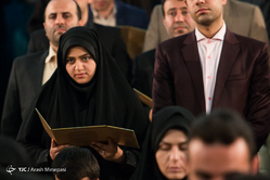 مراسم تحلیف و ادای سوگند کارآموزان قضایی	
