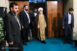 مراسم تحلیف و ادای سوگند کارآموزان قضایی	
