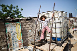کودکان فقیر نشین در فلسطین	
