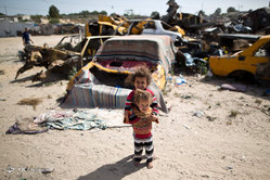 کودکان فقیر نشین در فلسطین	
