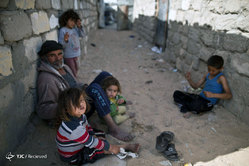 کودکان فقیر نشین در فلسطین	
