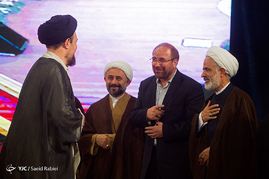 مراسم رونمایی از کتاب سیدحسن خمینی‎