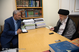 دیدار وزیر کار و رفاه اجتماعی با مراجع - قم
