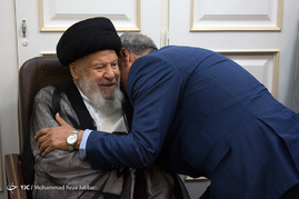 دیدار وزیر کار و رفاه اجتماعی با مراجع - قم
