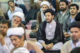 مراسم وداع با پیکر شهدای مدافع حرم - قم‎
