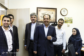 حضور رئیس اتاق بازرگانی ایران در باشگاه خبرنگاران جوان
