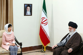 دیدار رئیس جمهوری کره جنوبی با رهبر معظم انقلاب	
