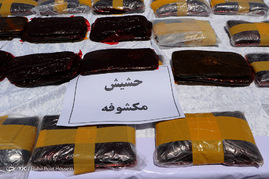 توقیف محموله قاچاق 70 میلیاردی - شیراز
