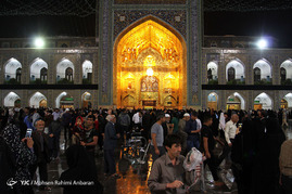 مراسم عزاداری شهادت امام موسی کاظم(ع) در حرم رضوی

