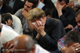 مراسم عزاداری شهادت امام موسی کاظم(ع) در حرم رضوی
