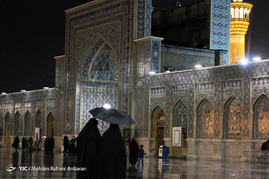 مراسم عزاداری شهادت امام موسی کاظم(ع) در حرم رضوی
