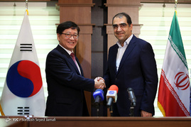 امضاء تفاهم نامه همکاری بین وزرای بهداشت ایران و کره جنوبی
