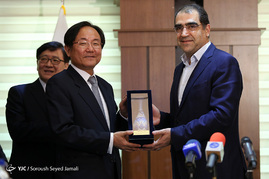 امضاء تفاهم نامه همکاری بین وزرای بهداشت ایران و کره جنوبی
