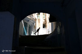 کوچه های آبی شهر 