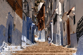 کوچه های آبی شهر 