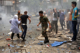 حمله راکتی تروریست‌ها به بیمارستانی در حلب