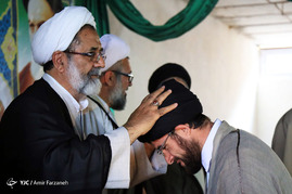 مراسم عمامه گذاری در حوزه علمیه امام جواد (ع) - البرز
