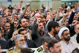 دیدار مسئولان نظام و سفرای کشورهای اسلامی با رهبر معظم انقلاب
