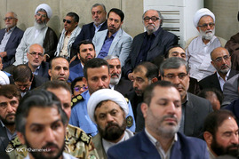 دیدار مسئولان نظام و سفرای کشورهای اسلامی با رهبر معظم انقلاب

