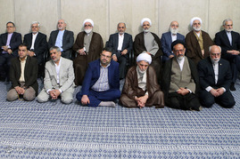 دیدار مسئولان نظام و سفرای کشورهای اسلامی با رهبر معظم انقلاب
