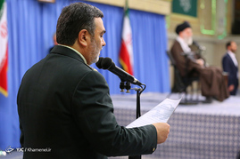 دیدار فرماندهان نیروی انتظامی با رهبر معظم انقلاب	
