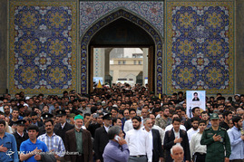 تشییع پیکر مطهر چهار شهید مدافع حرم -مشهد
